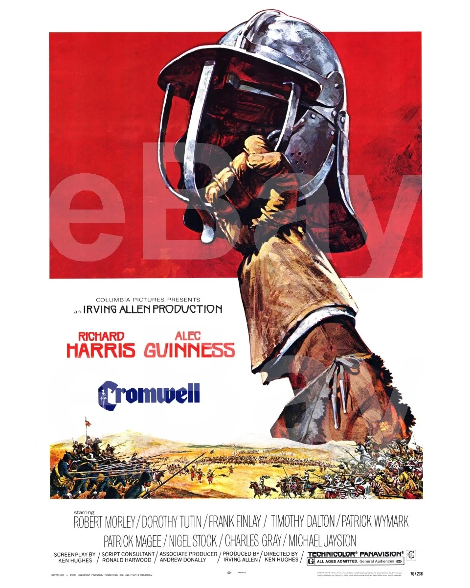 Cromwell (1970) Richard Harris, Alec Guinness 16x12 Photo Poster Print, изображение 4