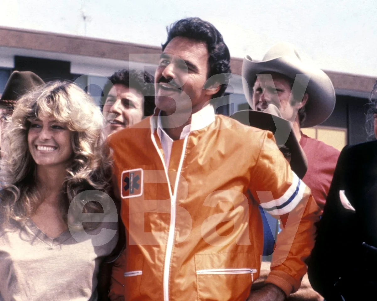 The Cannonball Run (1981) Burt Reynolds, Farrah Fawcett 16x12 Photo Poster Print, изображение 4