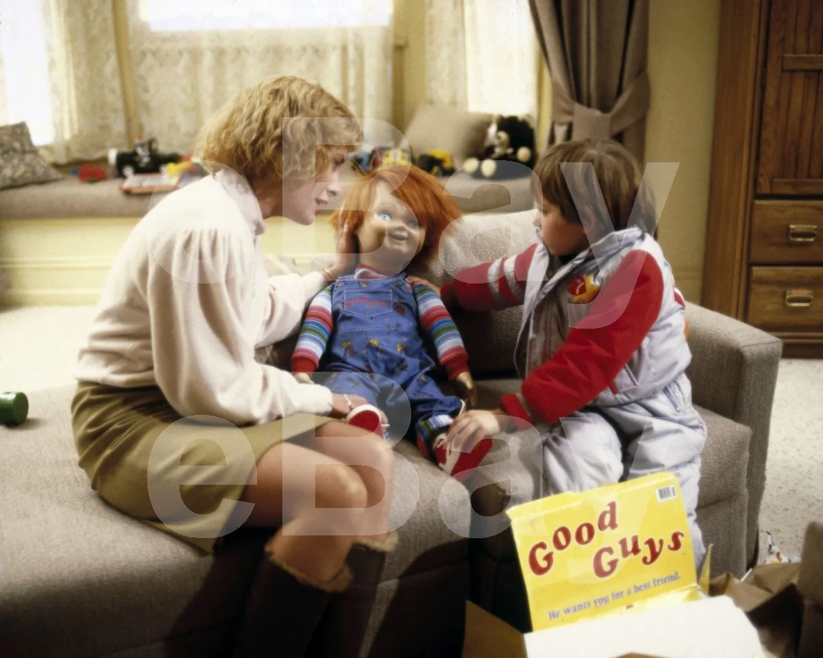 Child's Play Chucky (1988) Catherine Hicks, Alex Vincent 16x12 Photo Poster, изображение 4