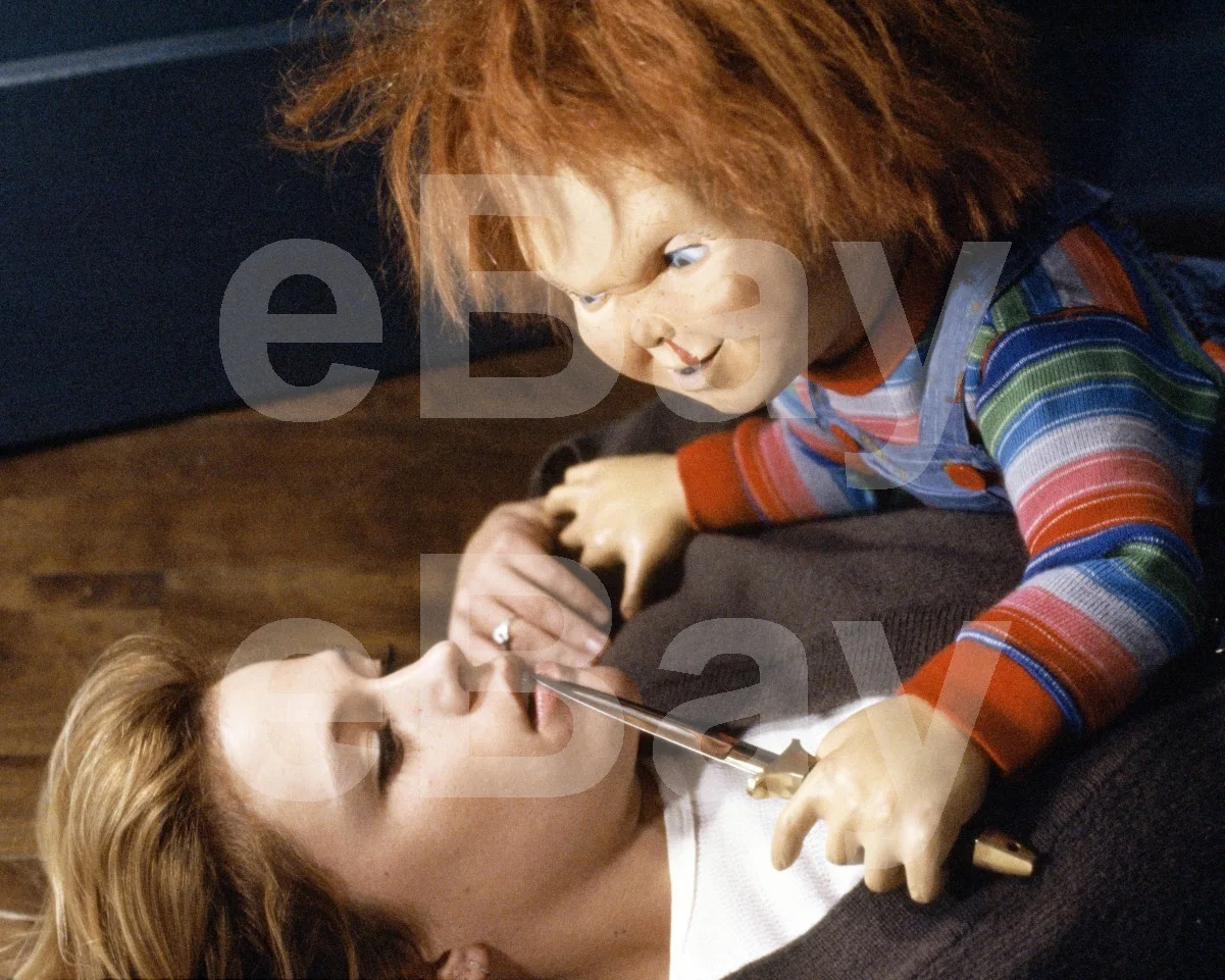 Child's Play 2 Chucky (1990) Christine Elise 16x12 Photo Poster Print, изображение 4