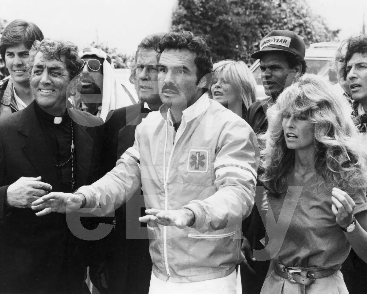 The Cannonball Run (1981) Dean Martin, Roger Moore, Burt Reynolds 16x12 Photo, image 4