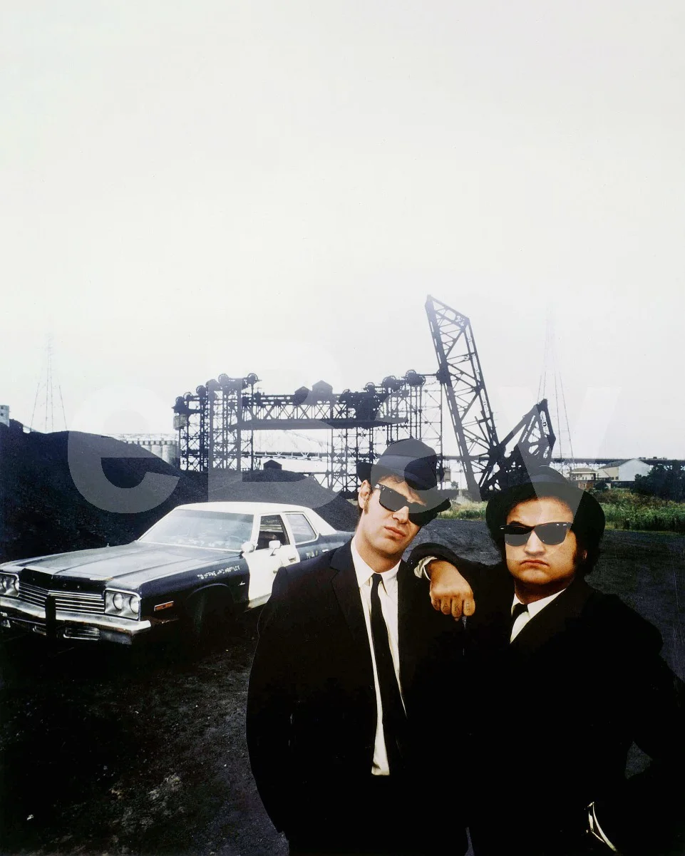 The Blues Brothers (1980) Poster - John Belushi, Dan Aykroyd 16x12 Photo Poster, изображение 4