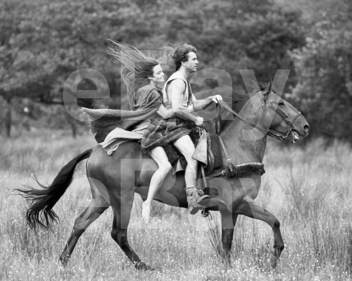 Braveheart (1995) Catherine McCormack, Mel Gibson 16x12 Photo Poster Print, изображение 4
