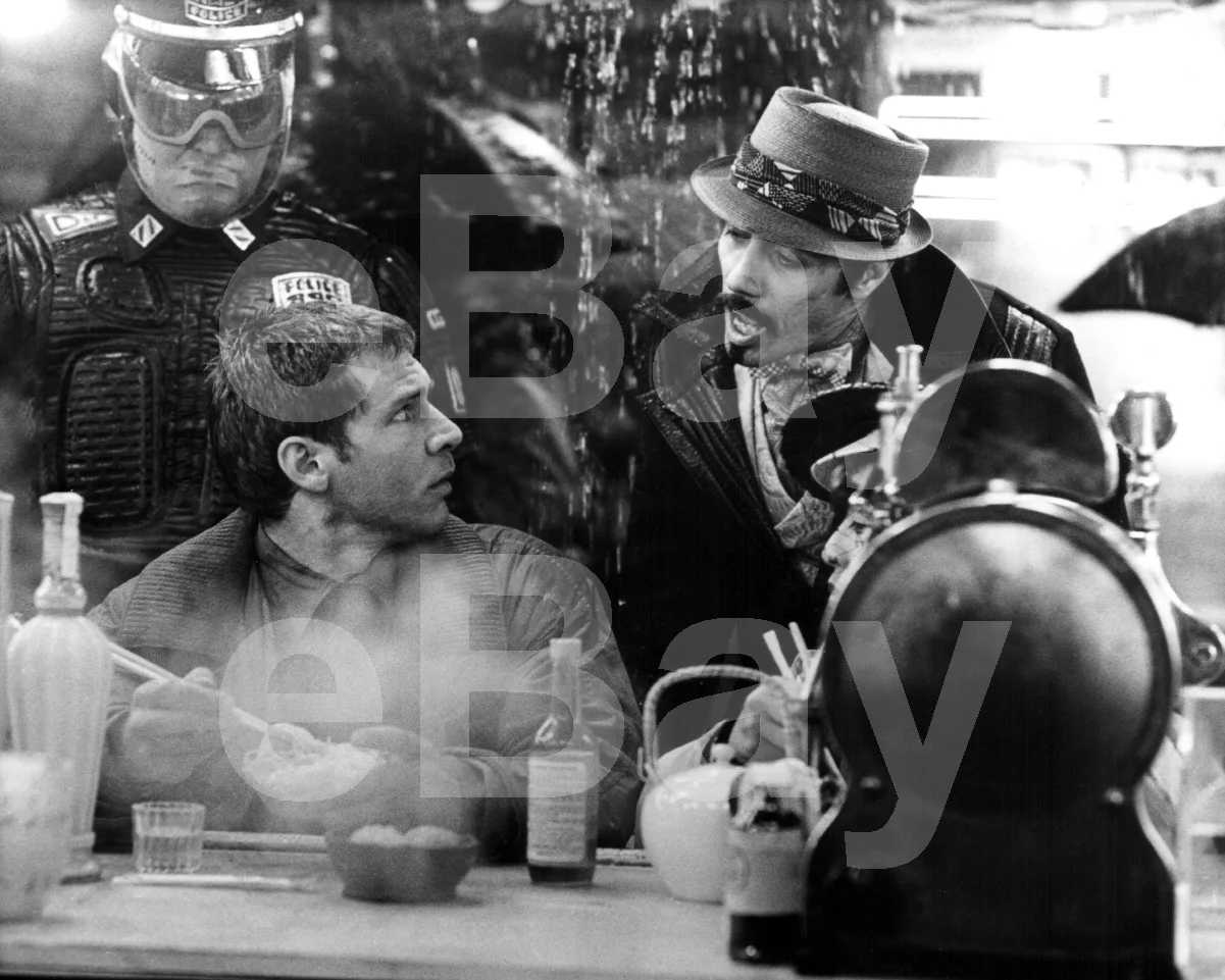 Blade Runner (1982) Edward James Olmos, Harrison Ford 16x12 Photo Poster Print, изображение 4