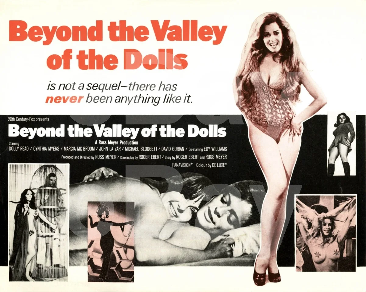 Beyond the Valley of the Dolls (1970) "Poster Print" 16x12 Photo Poster Print, изображение 4