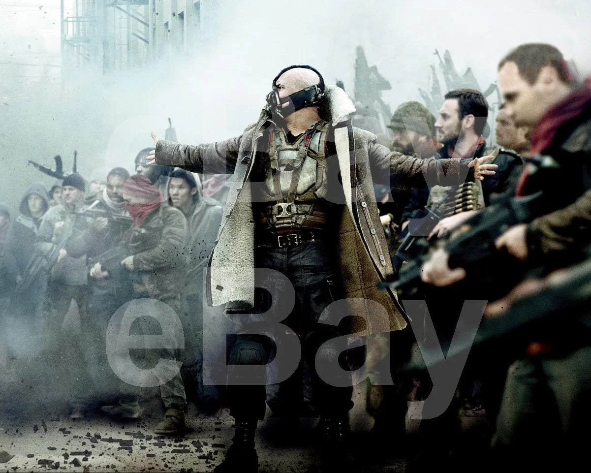 The Dark Knight Rises (2012) Tom Hardy "Bane" Batman 16x12 Photo Poster Print, изображение 4