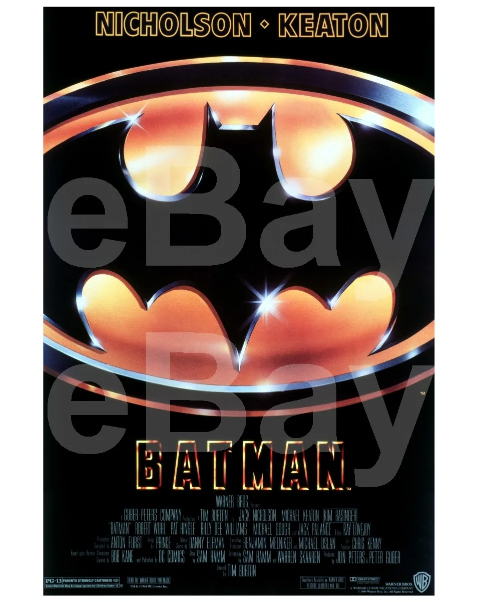 Batman (1989) Poster Print 16x12 Photo Poster Print, image 4
