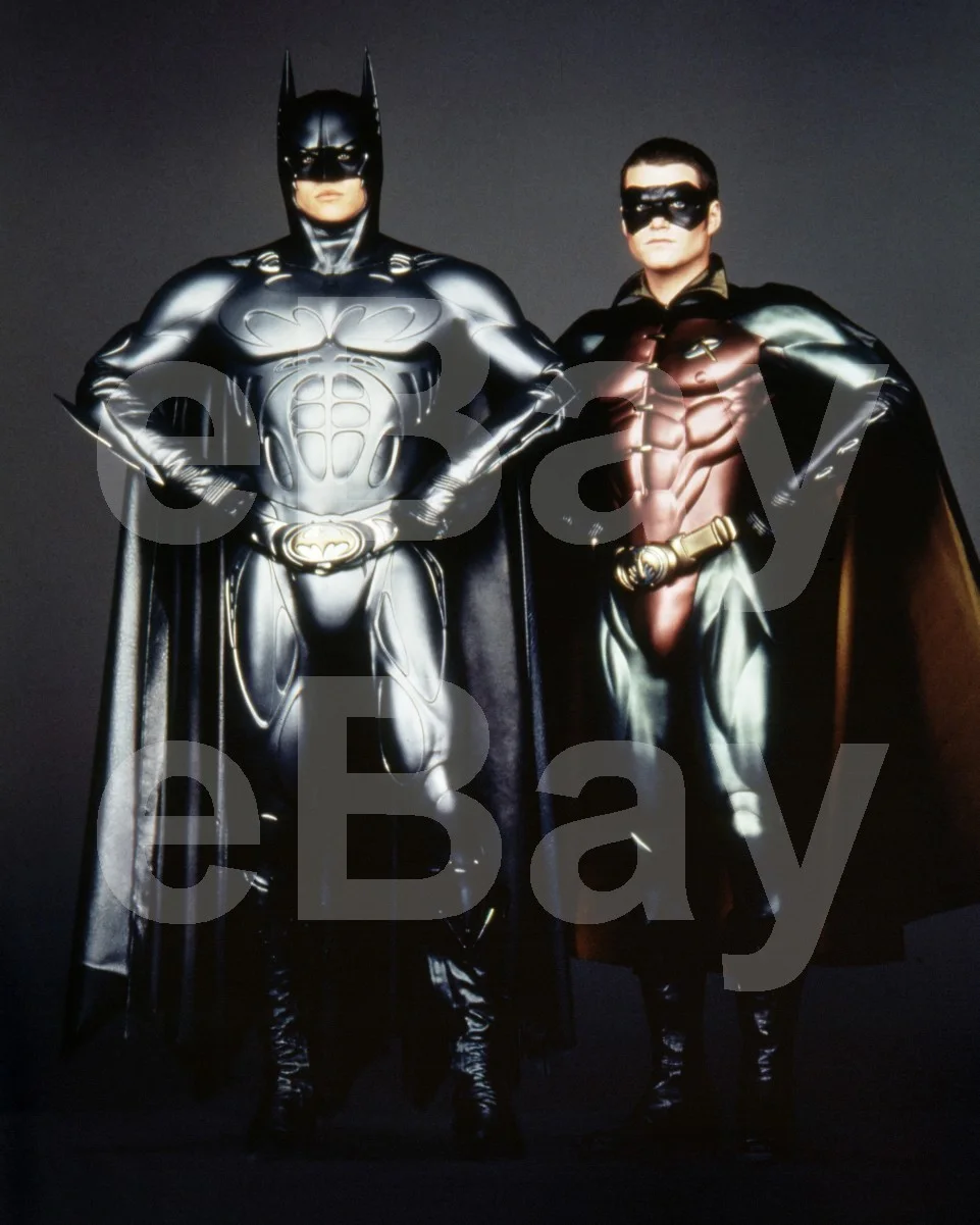 Batman Forever (1995) Val Kilmer, Chris O'Donnell "Robin" 16x12 Photo Poster, изображение 4