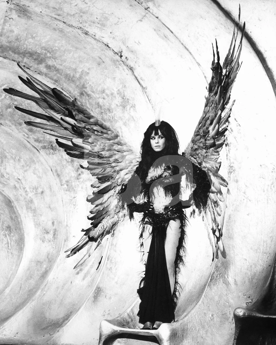Barbarella (1968) Anita Pallenberg "Black Queen of Sogo" 16x12 Photo Poster, изображение 4