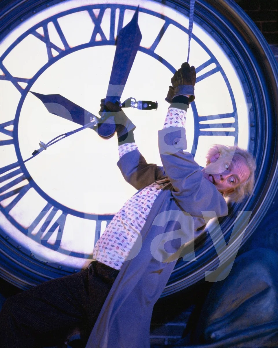 Back to the Future (1985) Christopher Lloyd 16x12 Photo Poster Print, изображение 4