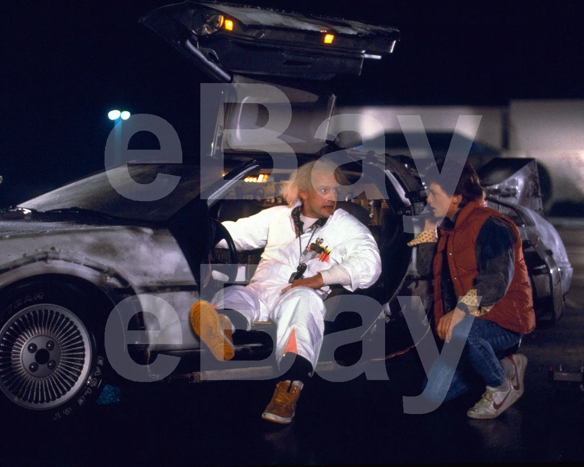 Back To The Future (1985) Michael J Fox, Christopher Lloyd 16x12 Photo Poster, изображение 4