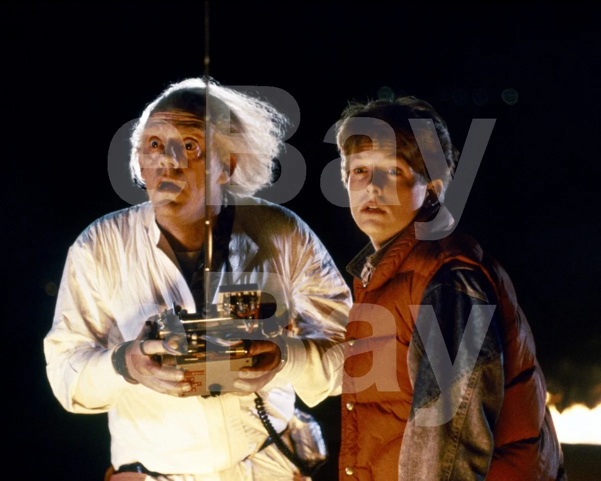 Back To The Future (1985) Michael J Fox, Christopher Lloyd 16x12 Photo Poster, изображение 4