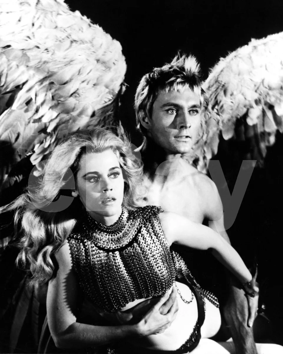 Barbarella (1968) John Phillip Law, Jane Fonda 16x12 Photo Poster Print, изображение 4