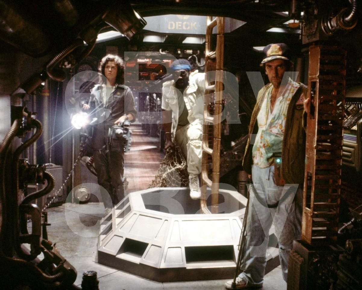 Alien (1979) Sigourney Weaver, Yaphet Kotto, Harry Dean Stanton 16x12 Photo, изображение 4