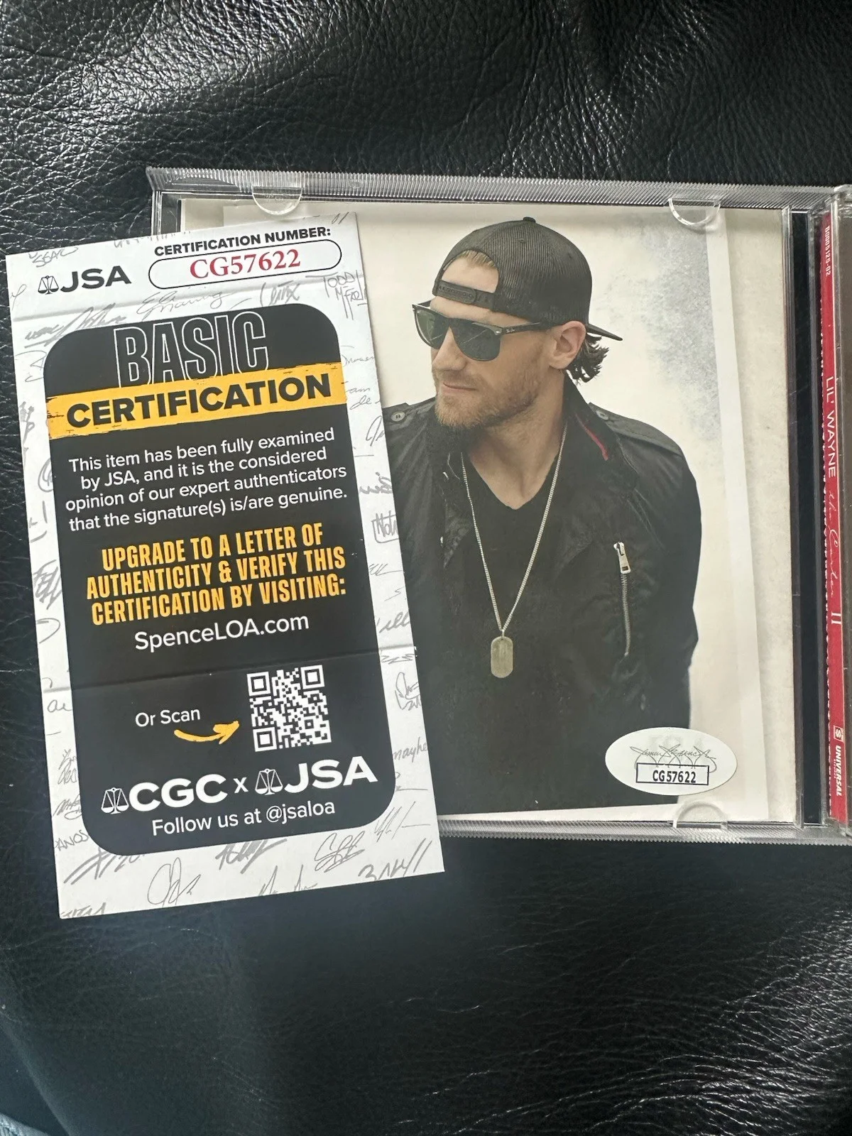 Chase Rice Signed Ignite The Night CD JSA COA CG57622, image 3