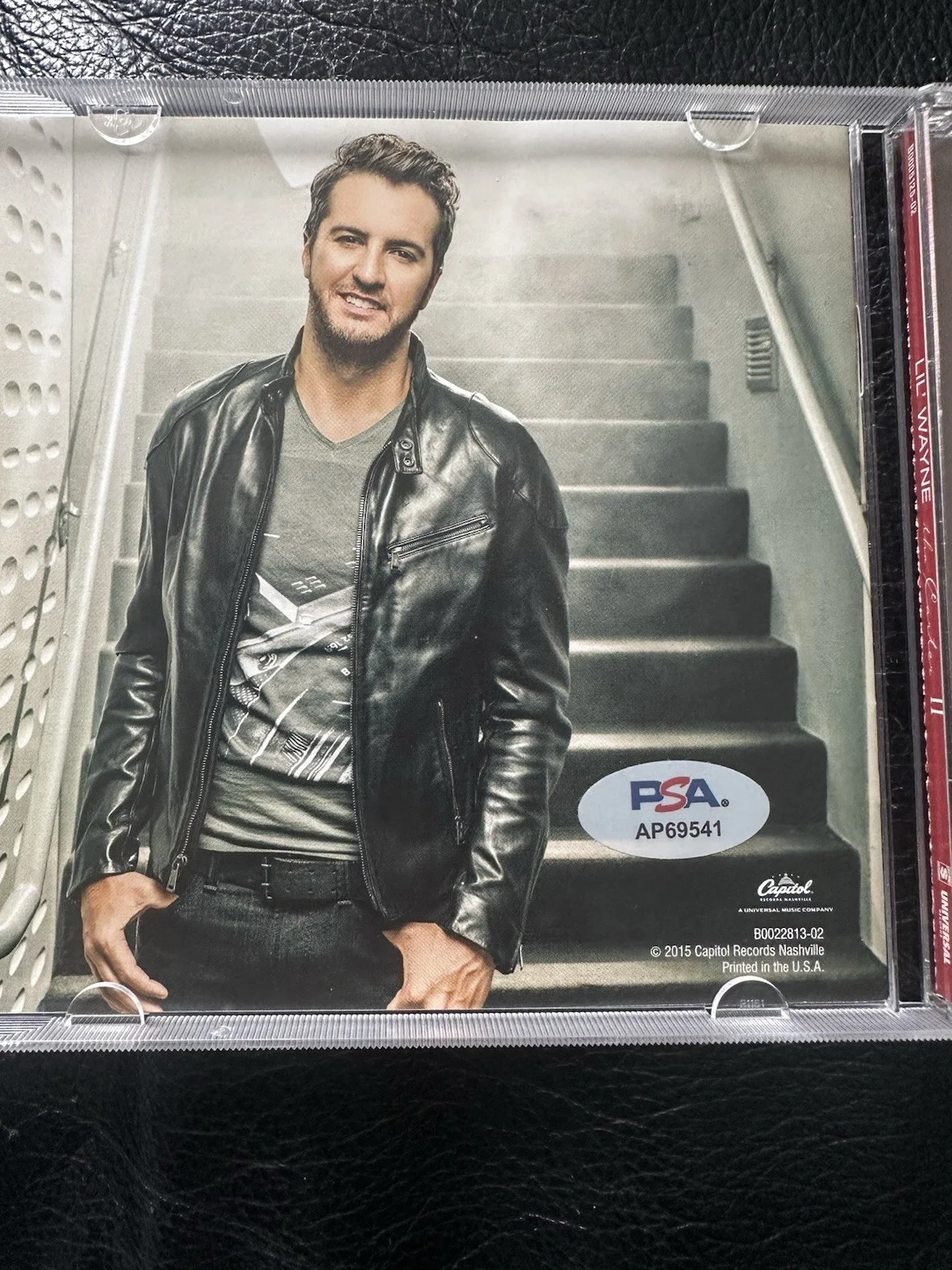 Luke Bryan Signed Kill The Lights CD PSA COA AP69541, image 2