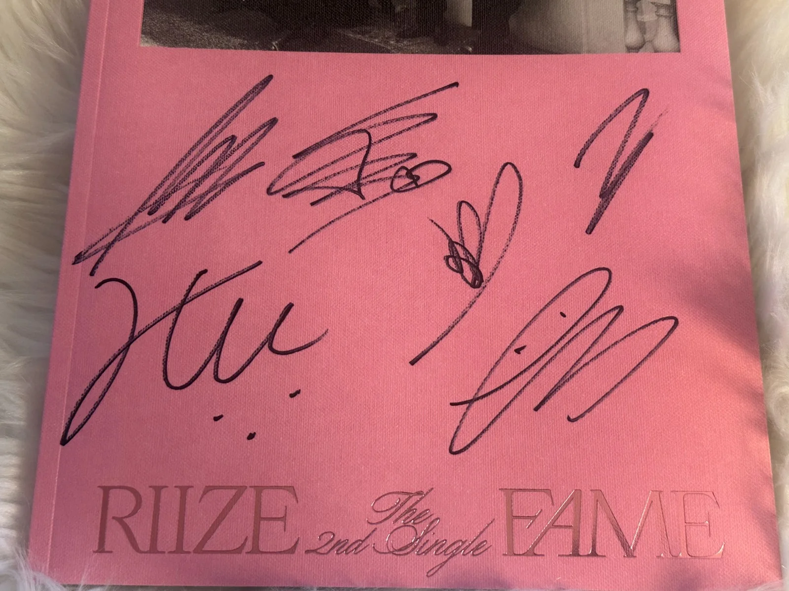 RIIZE [FAME] - ALL MEMBER Autograph(Signed) PROMO ALBUM KPOP, изображение 2