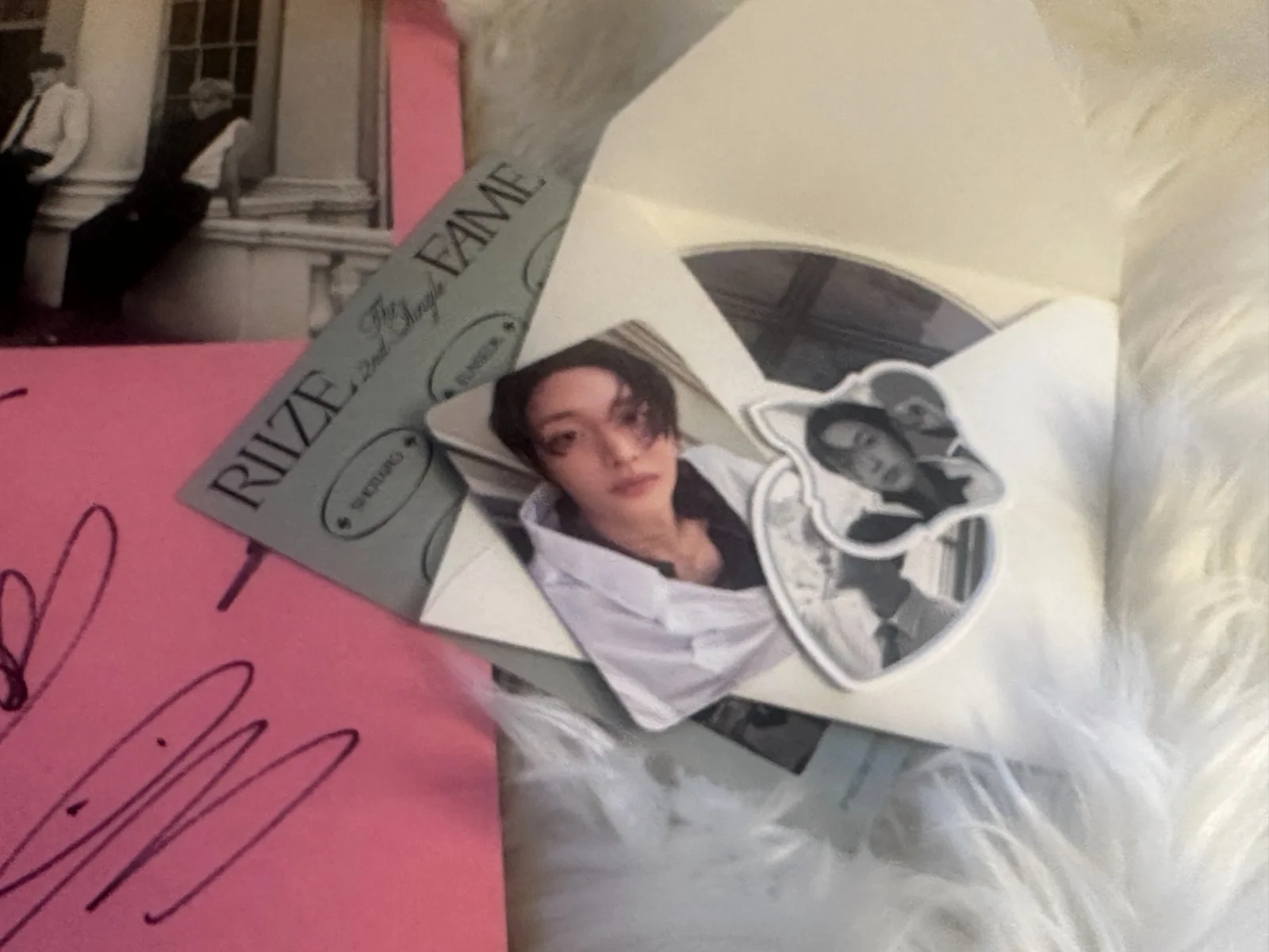 RIIZE [FAME] - ALL MEMBER Autograph(Signed) PROMO ALBUM KPOP, изображение 3