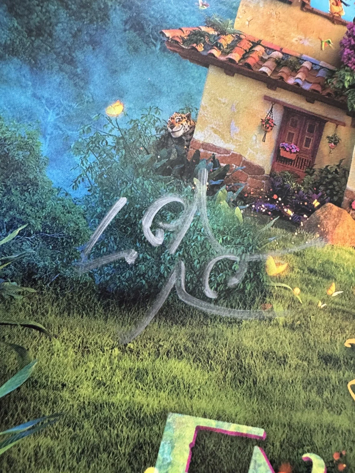 Lin Manuel Miranda Signed Encanto Vinyl Record LP *ON COVER* *PROOF* Hamilton, image 2