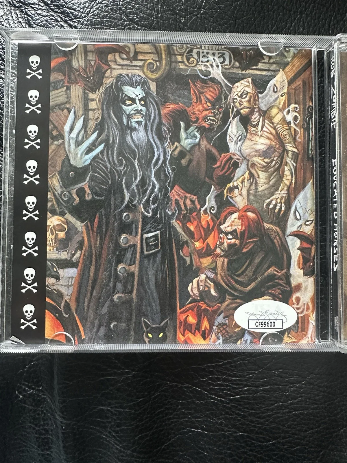 Rob Zombie Signed HellBilly Deluxe CD JSA COA CF99600, image 2