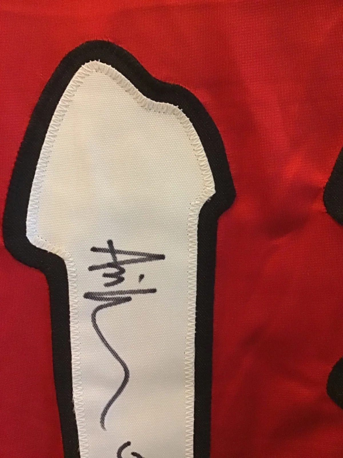 Ari Lehman — Great Halloween Party outfit. Autograhed Ari Lehman, Friday the 13th, image 2
