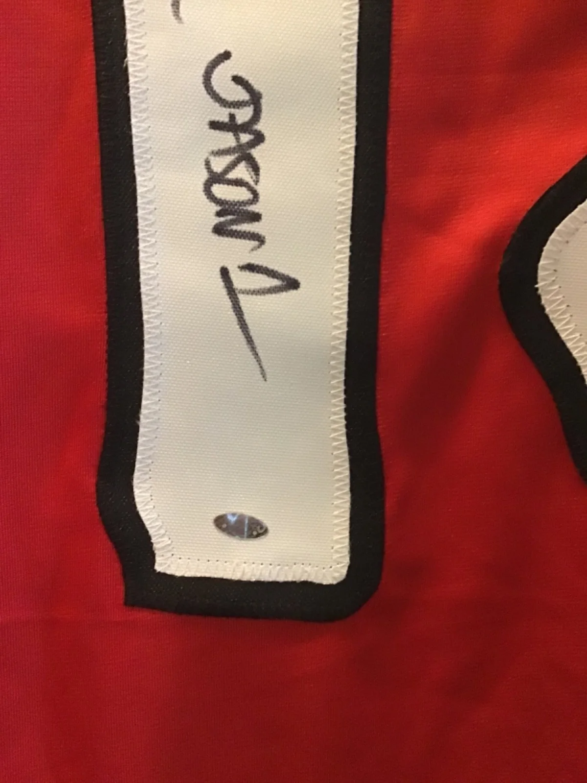 Ari Lehman — Great Halloween Party outfit. Autograhed Ari Lehman, Friday the 13th, image 3
