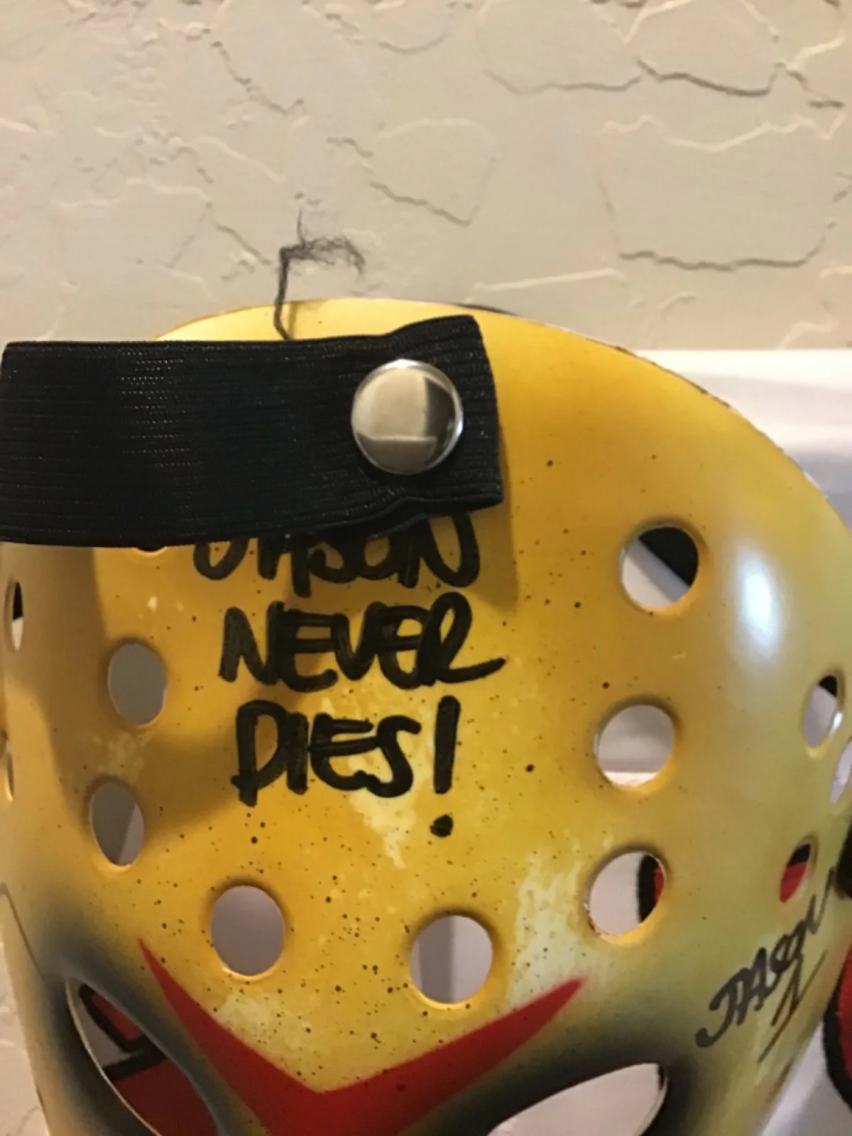 Ari Lehman — Great Halloween Party outfit. Autograhed Ari Lehman, Friday the 13th, изображение 5