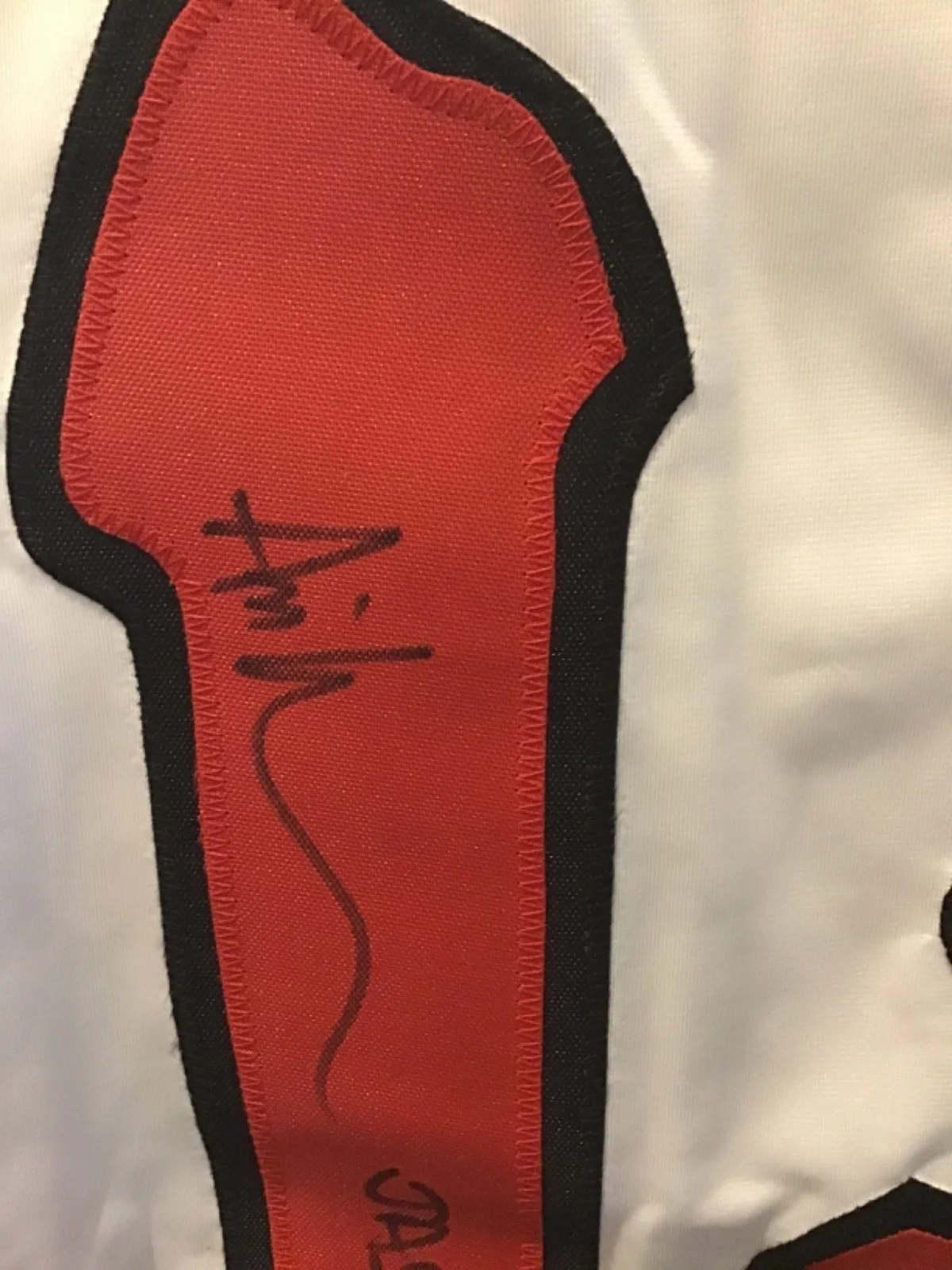 Ari Lehman — Great Halloween Party outfit. Autograhed Ari Lehman, Friday the 13th, image 2