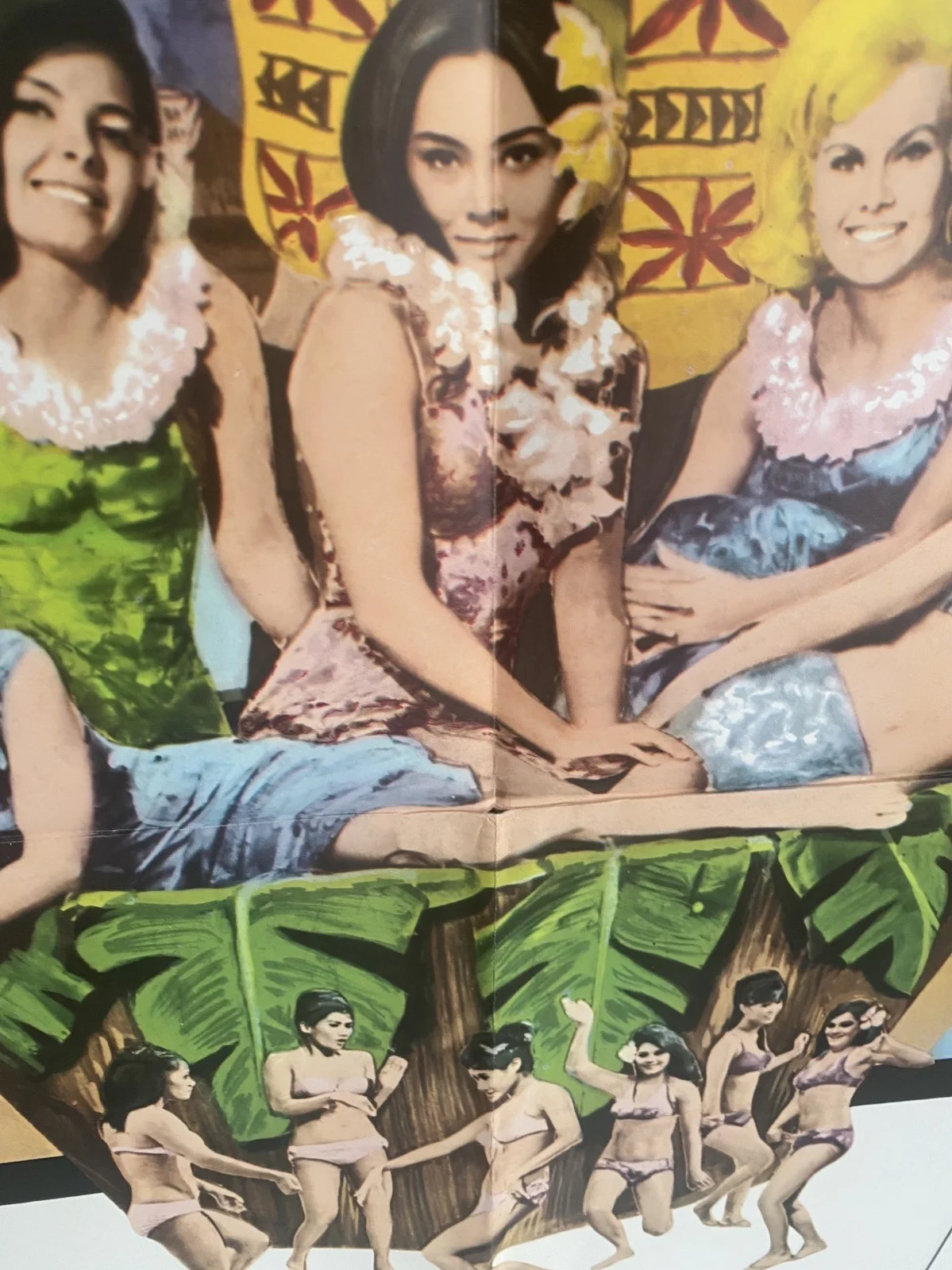 PARADISE, HAWAIIAN STYLE ELVIS PRESLEY ORIGINAL US ONE-SHEET MOVIE POSTER 1966, изображение 4