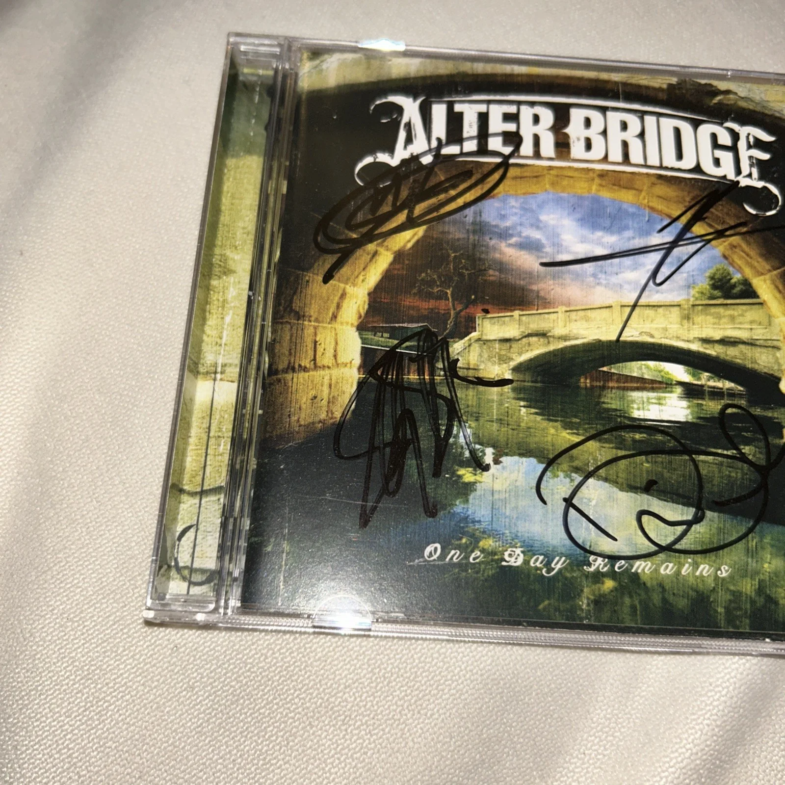 Alter Bridge - One Day Remains Signed CD - Mark Tremonti - Creed - Autographed, image 2