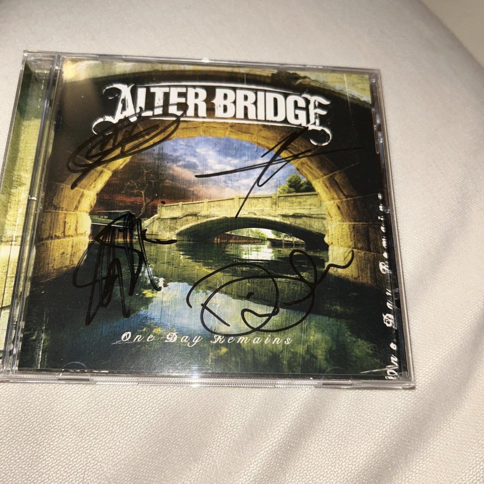 Alter Bridge - One Day Remains Signed CD - Mark Tremonti - Creed - Autographed, image 3