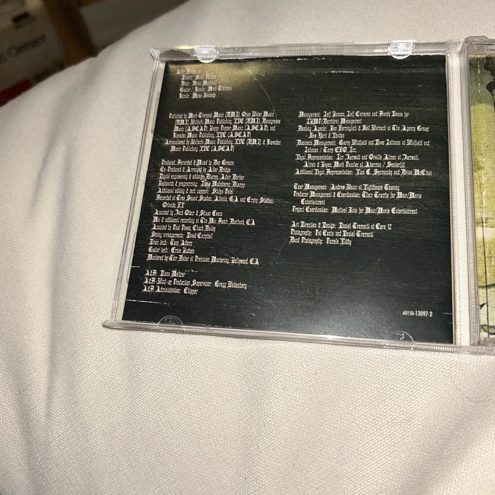 Alter Bridge - One Day Remains Signed CD - Mark Tremonti - Creed - Autographed, image 4