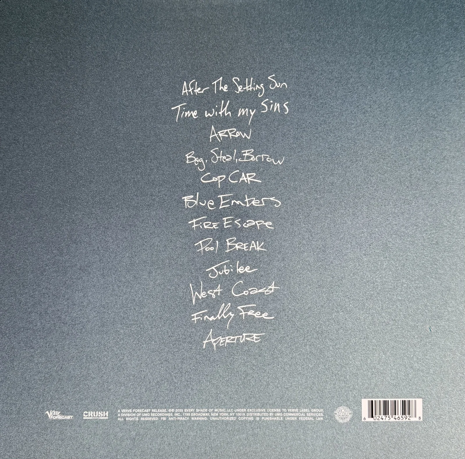 The Head In The Heart Signed Aperture Vinyl Record LP *ON COVER*, image 2