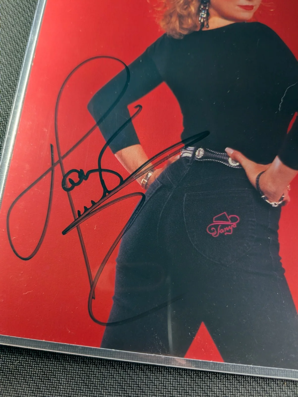Tanya Tucker — Tanya Tucker Hand Signed Color Photo 8x10 Autograph Country Singer, изображение 2