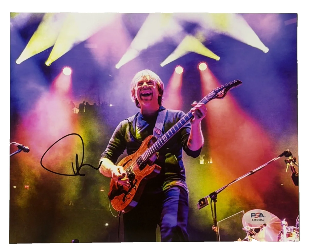 Trey Anastasio Phish Signed 8x10 Concert Photo PSA/DNA COA AM33852, изображение 2