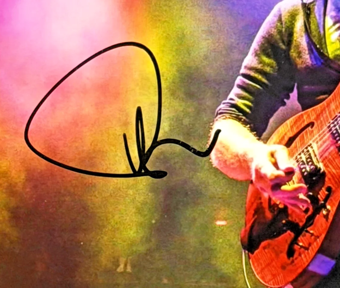 Trey Anastasio Phish Signed 8x10 Concert Photo PSA/DNA COA AM33852, изображение 3