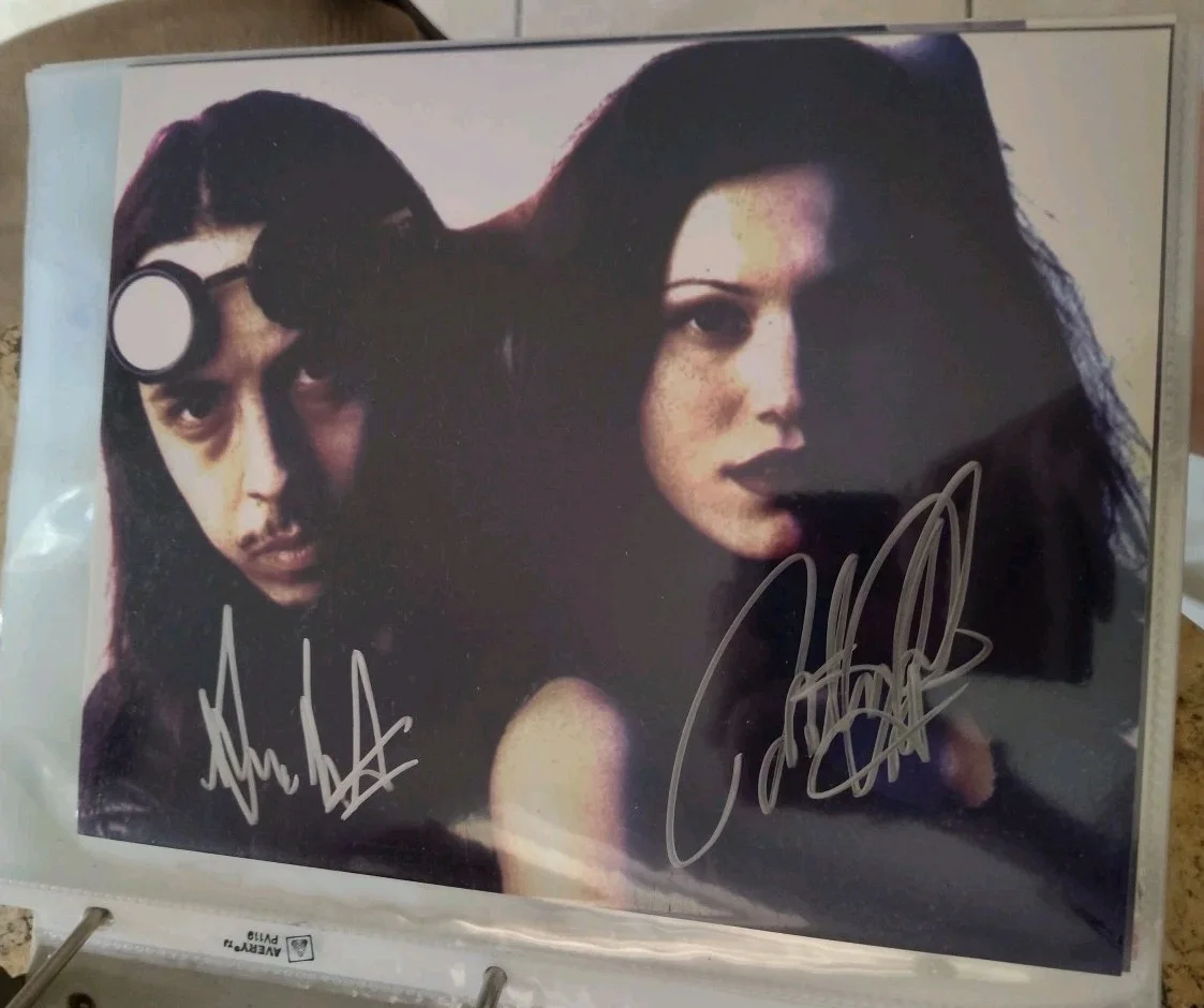 Lacuna COIL Signed 8x10 Photo Cristina Scabbia, изображение 2