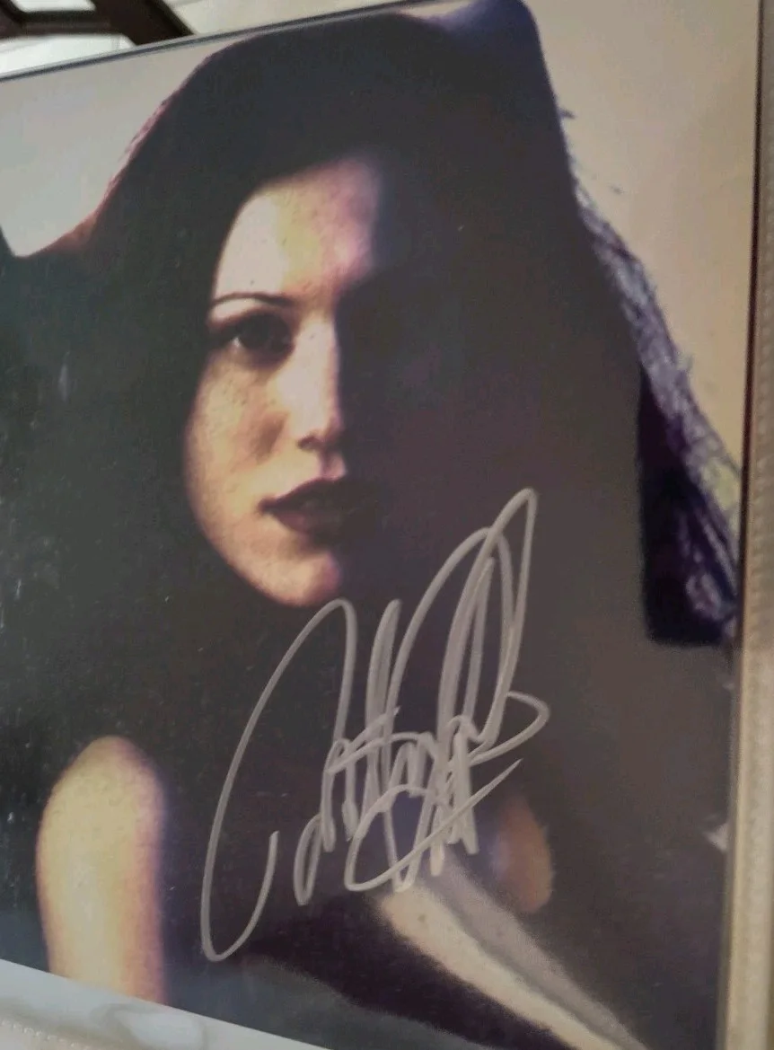 Lacuna COIL Signed 8x10 Photo Cristina Scabbia, изображение 3