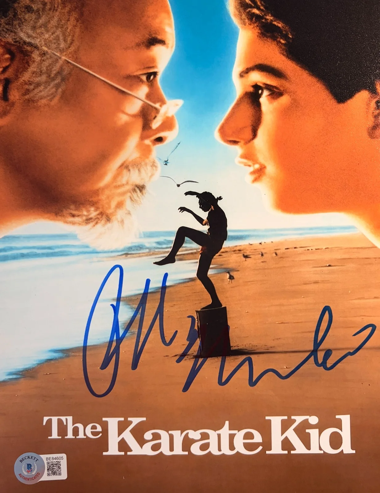Ralph Macchio — RALPH MACCHIO Signed (BAS) MINT•8x10 *THE KARATE KID* Movie POSTER Cobra Kai•BAS, изображение 2