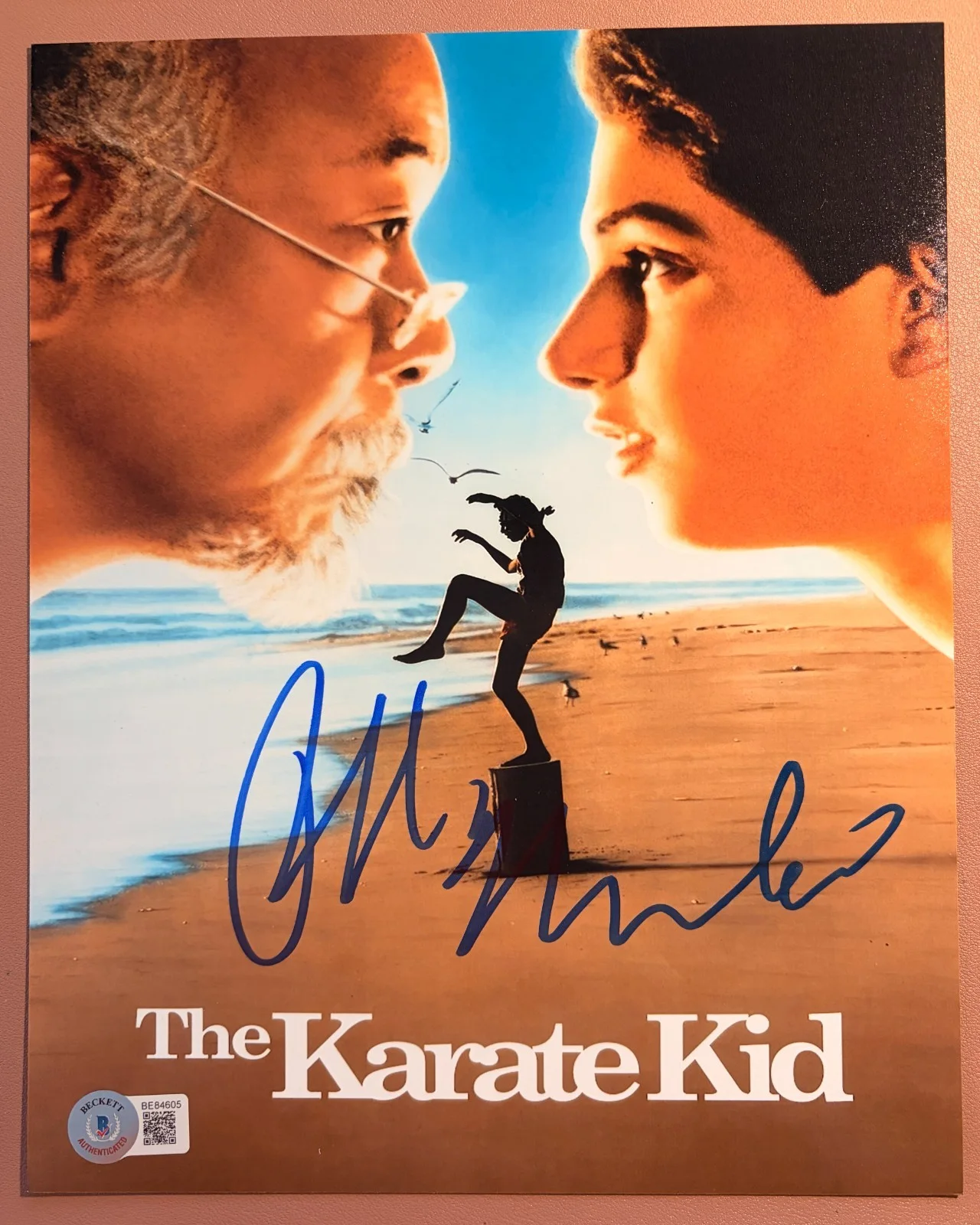 Ralph Macchio — RALPH MACCHIO Signed (BAS) MINT•8x10 *THE KARATE KID* Movie POSTER Cobra Kai•BAS, изображение 3