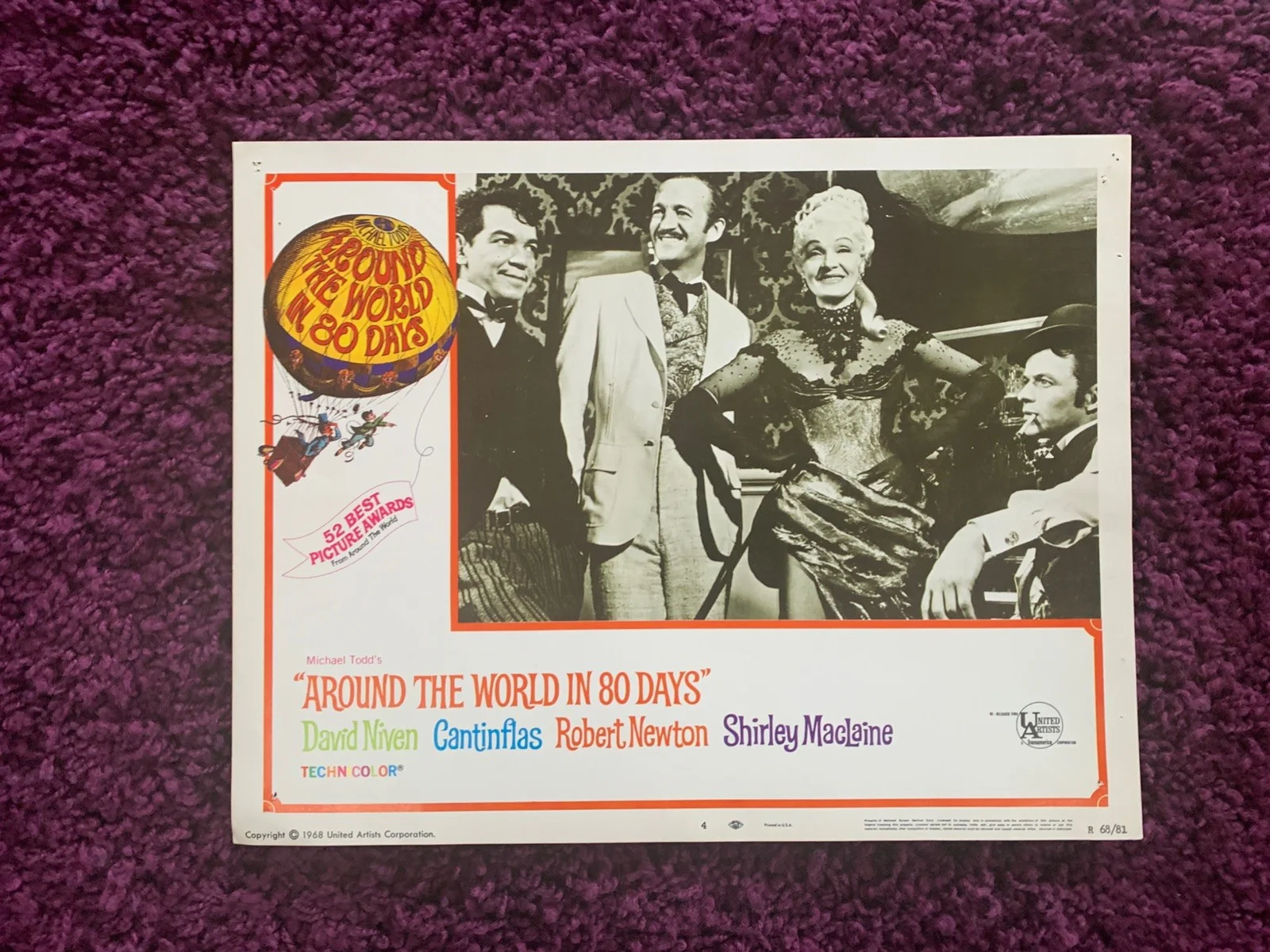 Around The World In 80 Days 1-8 Full Set US lobby cards, изображение 3