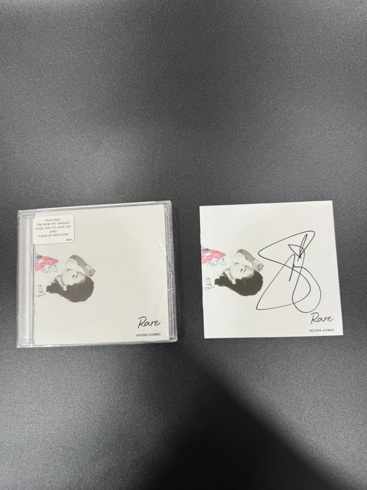 Selena Gomez Rare Autographed Signed CD Cover + Unopened Rare CD, image 2