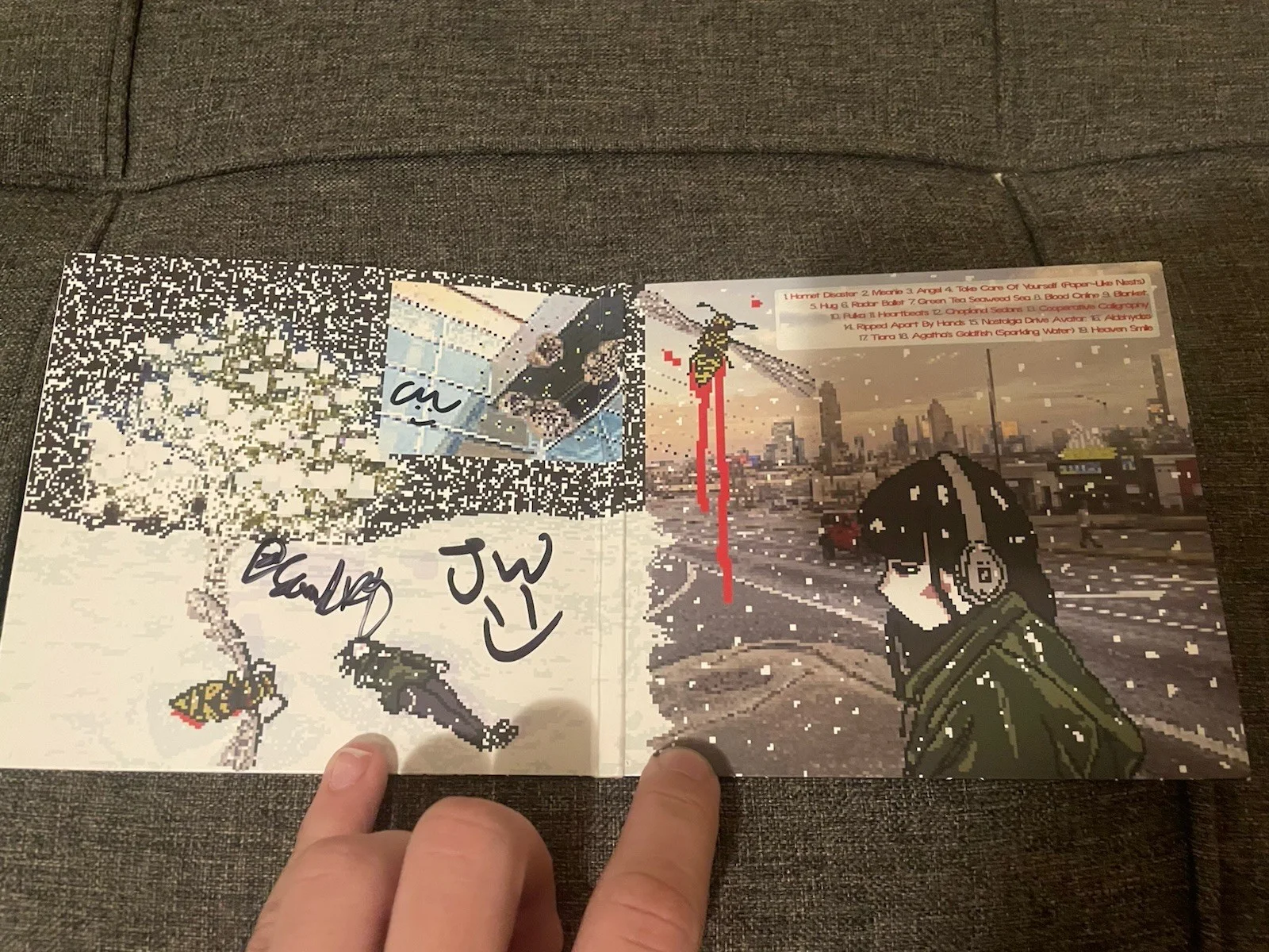 Weatherday Hornet Disaster FULL BAND SIGNED CD Full Live band Signed, изображение 2