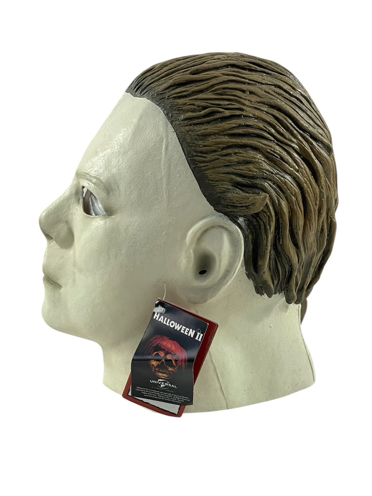 Dick Warlock — Halloween II Michael Myers Dick Warlock Signed Trick or Treat Studios Mask COA, изображение 3