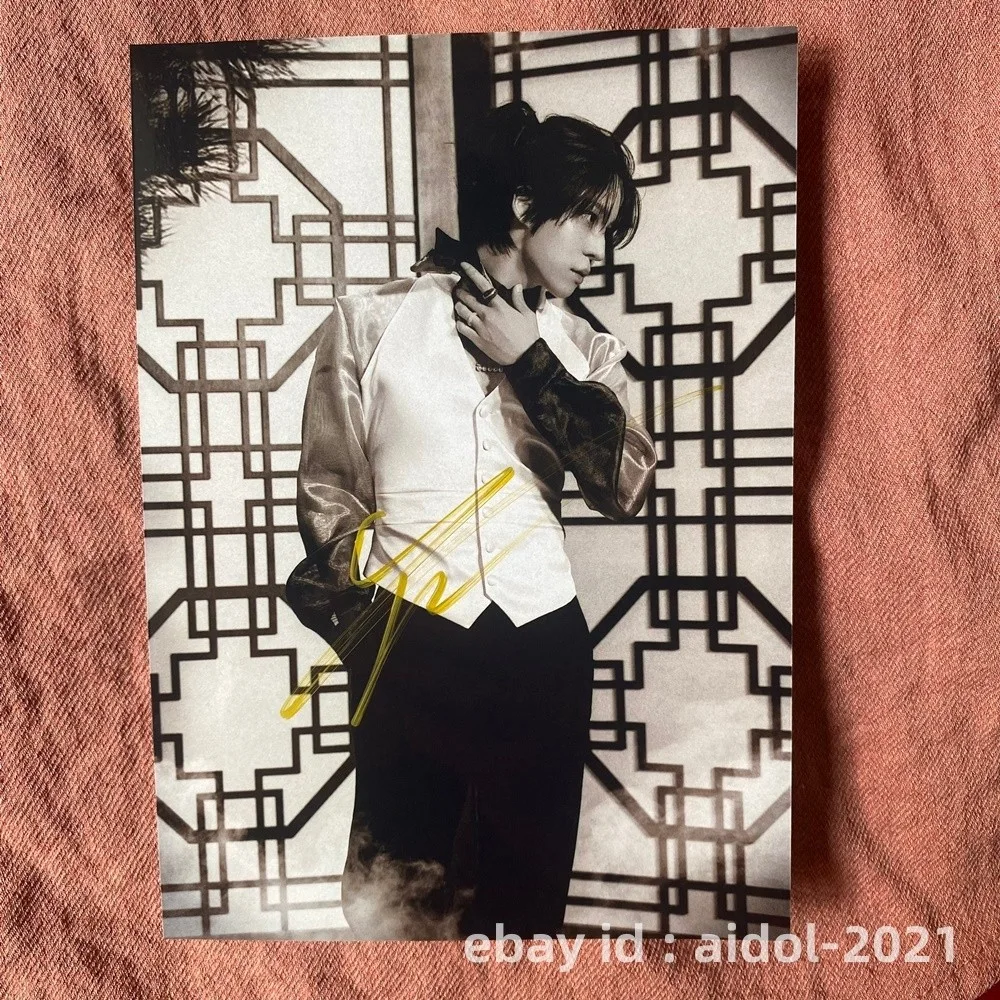 ATEEZ Yunho Autographed Photo Golden Hour Part4 5*7 K-POP Collection 2026, image 4