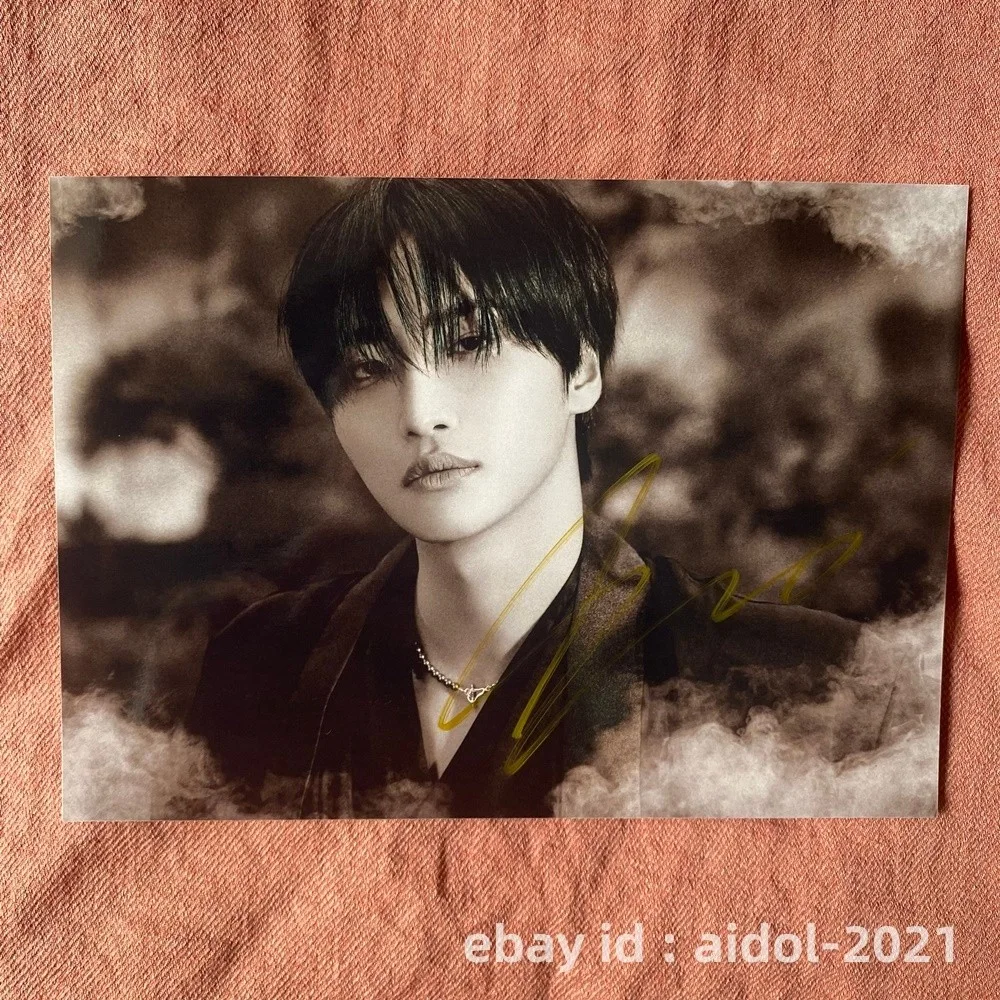 ATEEZ Seonghwa Autographed Photo Golden Hour Part4 5*7 K-POP Collection 2026, image 3