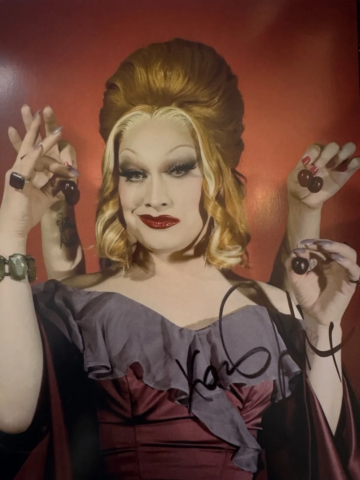 Jinks Monsoon — JINKX MONSOON... RuPaul's Drag Race All-Star - SIGNED, image 3