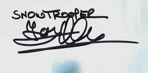 Richard Bonehill — Richard Bonehill, Tony Smart, Tony Allen Signed Snowtrooper 8x10 Photo (Beckett), изображение 2