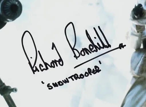 Richard Bonehill — Richard Bonehill, Tony Smart, Tony Allen Signed Snowtrooper 8x10 Photo (Beckett), изображение 4