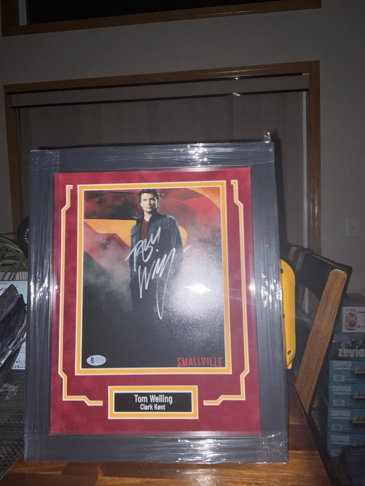 Tom Welling Signed 8x10 Photo Smallville Professionally Framed w/ Beckett COA, изображение 2